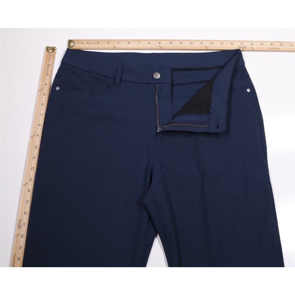 Lululemon Mens Symphony Blue ABC Classic Fit Warpstreme 5-Pocket Pants 33x29 - Picture 5 of 7
